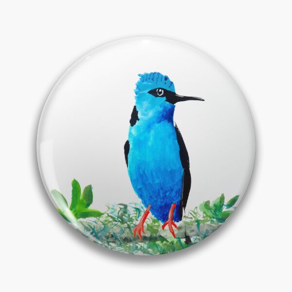 Item preview, Red Legged Honeycreeper Bird  designed and sold by julyperson.