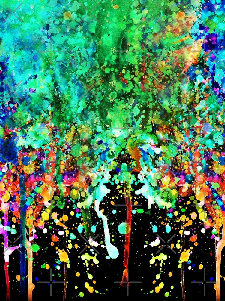 "Grunge Rainbow Paint Drip" Leggings for Sale by SaradaBoru Redbubble