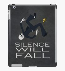 Silence Will Fall iPad Case/Skin