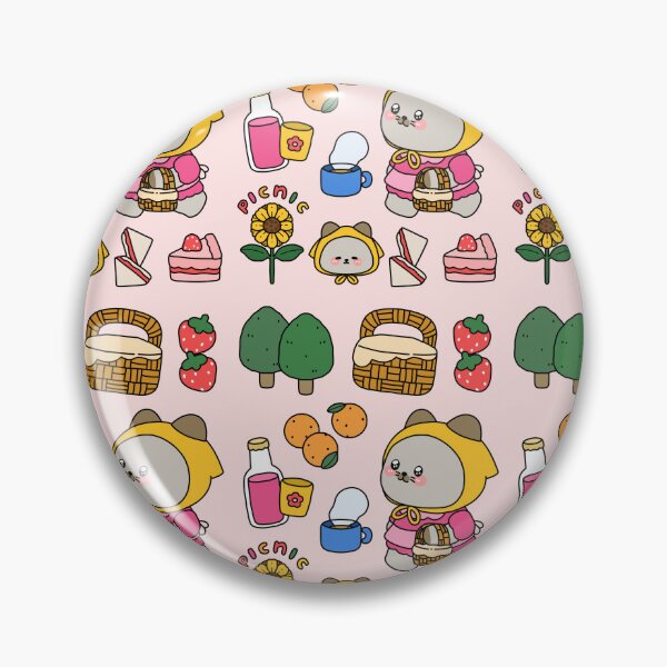 Item preview, Cute Cat on a Picnic Sticker Sheet designed and sold by satchisatchi.