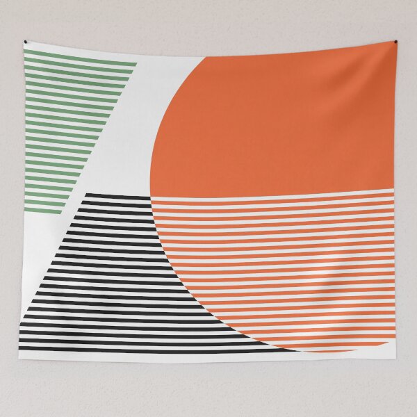 Item preview, Circle and stripes 1 designed and sold by KMA Home Design.