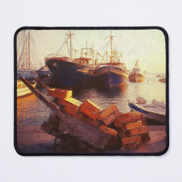 Item preview, Fishing Boats in the Harbour, Naoussa, Greece. designed and sold by 2cimage.