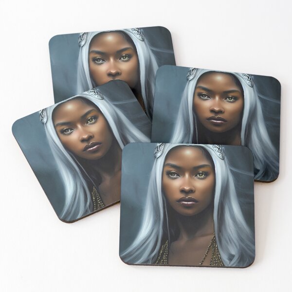 Item preview, Girl with white hair designed and sold by Norwes.