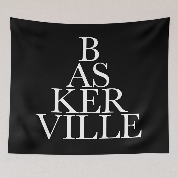 Item preview, Baskerville v.9 designed and sold by x1brett.