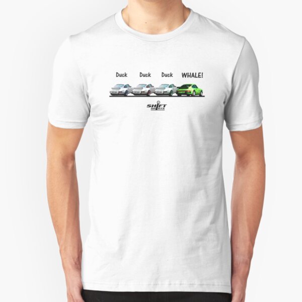 Duck Duck Whale - Porsche 911 Aircooled Inspired Slim Fit T-Shirt