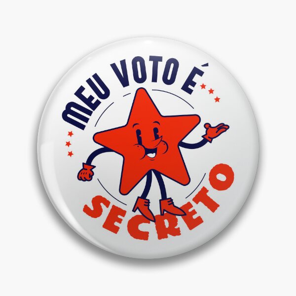 Item preview, Meu voto é secreto designed and sold by Rebecca Agra.
