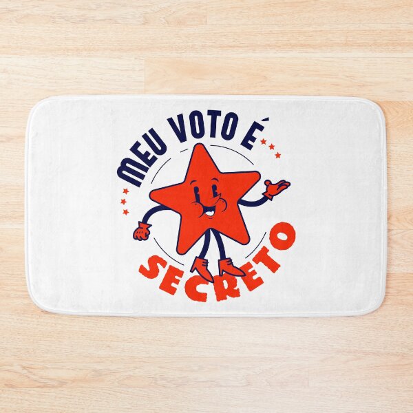 Item preview, Meu voto é secreto designed and sold by Rebecca Agra.