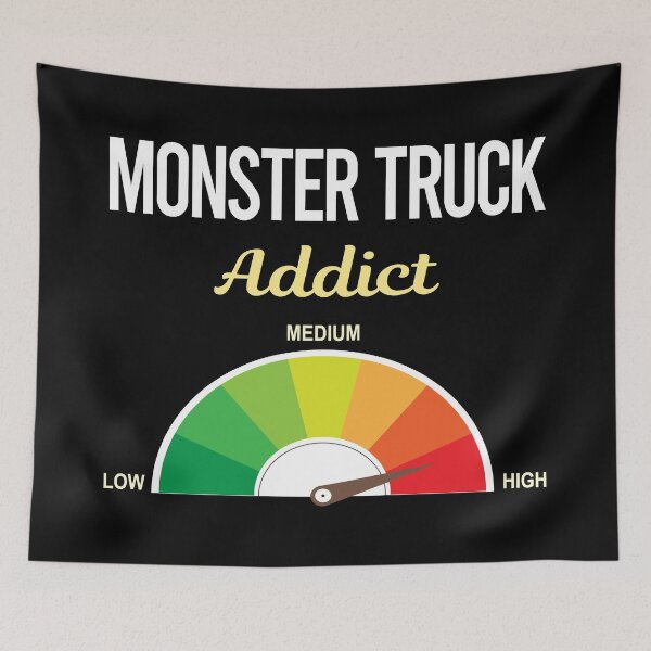 Item preview, Addict Monster Truck Trucks designed and sold by PriscillaHerna.