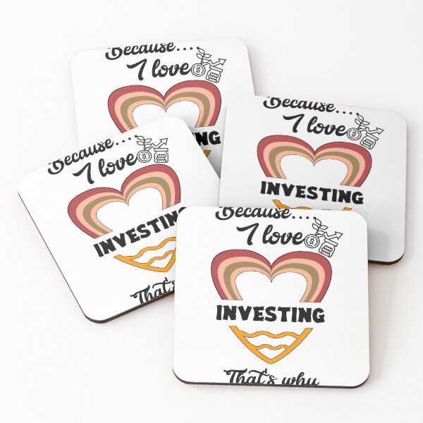 Item preview, Because I love investing, that's why...V1.  designed and sold by Chakilogy.