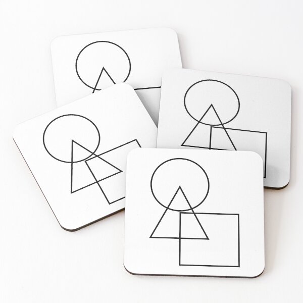 Item preview, Bauhause: Trieangle, square and circle designed and sold by Mungooss.