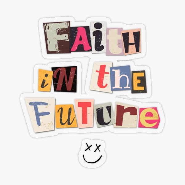 FAITH IN THE FUTURE-louis tomlinson album cover  Sticker for Sale by  eggsforeggs