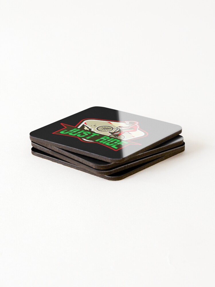 Thumbnail 4 of 5, Coasters (Set of 4), JUST RIDE designed and sold by MJ96-PRO.