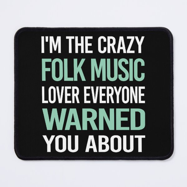 Item preview, Crazy Lover Folk Music designed and sold by BimBamFrank.