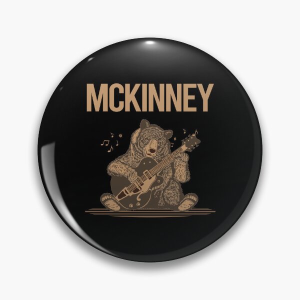 Item preview, Bear With Guitar McKinney designed and sold by BloodMoneyTwit.