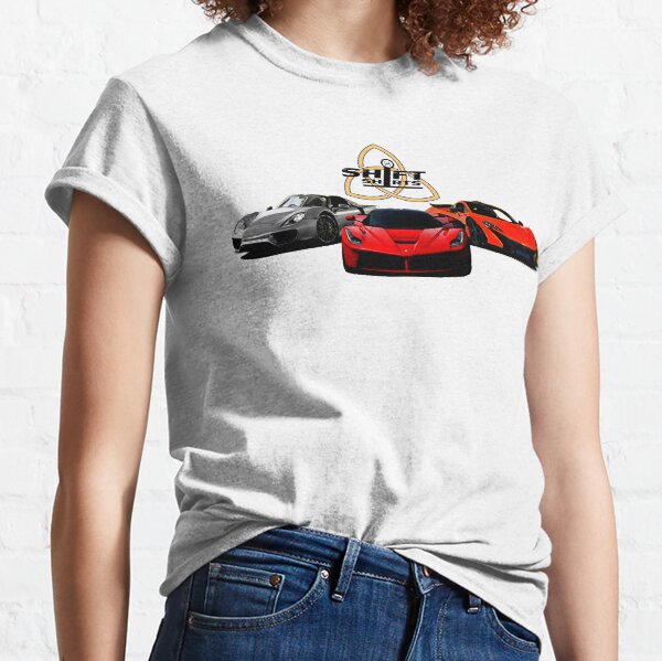 The Trinity - McLaren P1 LaFerrari Porsche 918 Inspired Classic T-Shirt