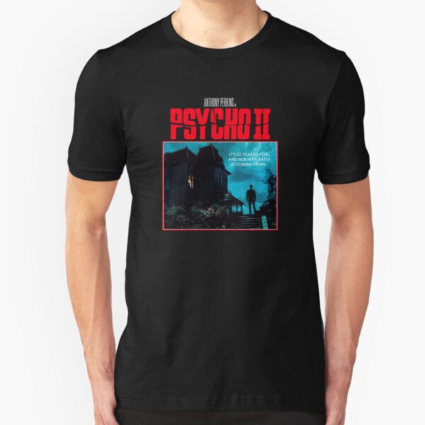 Psycho 2 Anthony Perkins Slim Fit T-Shirt