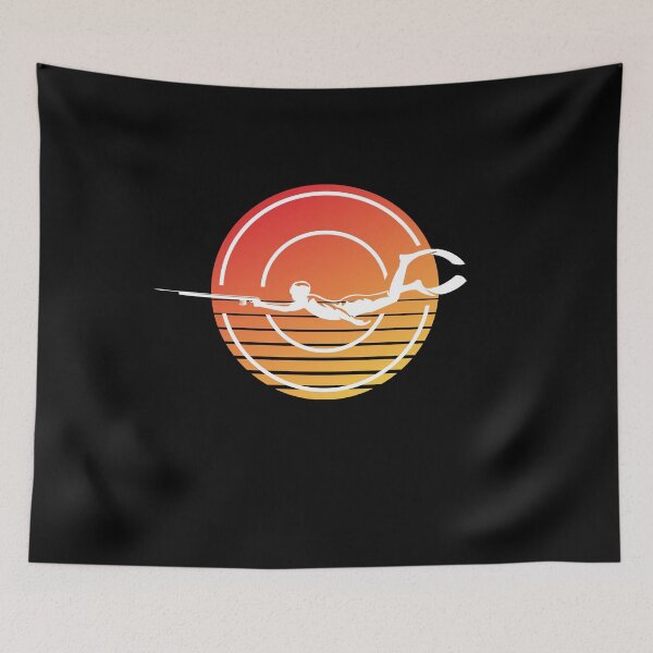 Item preview, Spearfishing Diver Diving Harpoon designed and sold by MooonTees.
