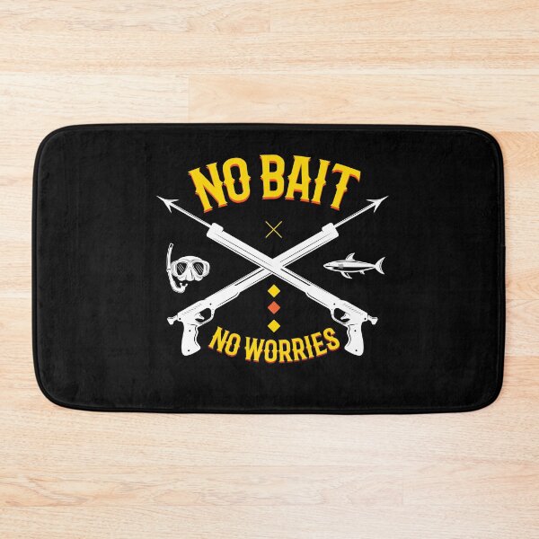 Item preview, No Bait Spearfishing Harpoon Diver designed and sold by MooonTees.
