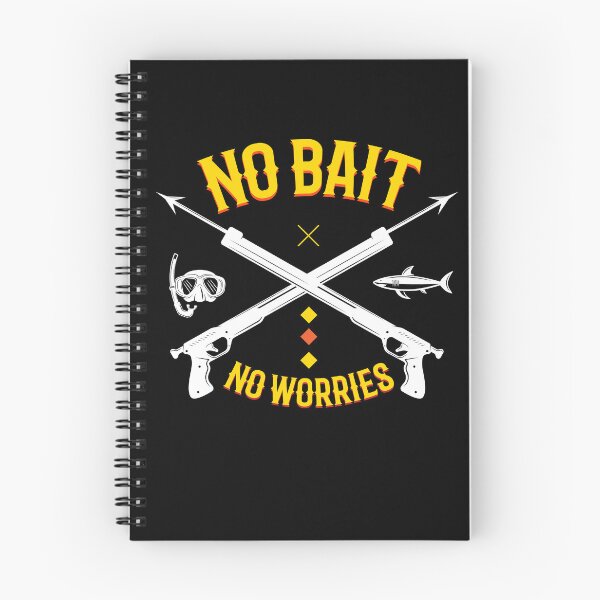 Item preview, No Bait Spearfishing Harpoon Diver designed and sold by MooonTees.