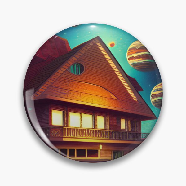 Item preview, spacehouseabstract designed and sold by Happy  Planet.