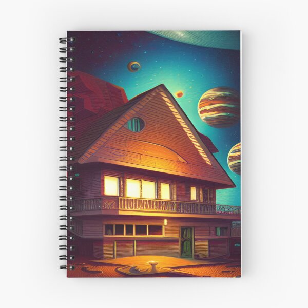Item preview, spacehouseabstract designed and sold by Happy  Planet.