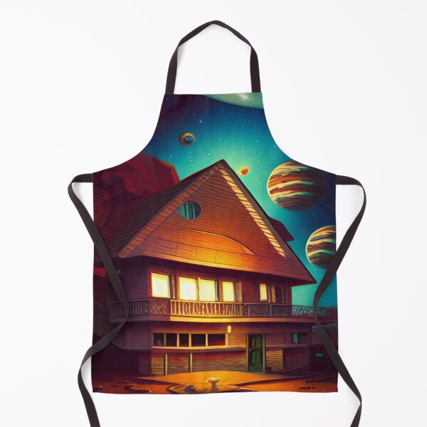 Item preview, spacehouseabstract designed and sold by Happy  Planet.
