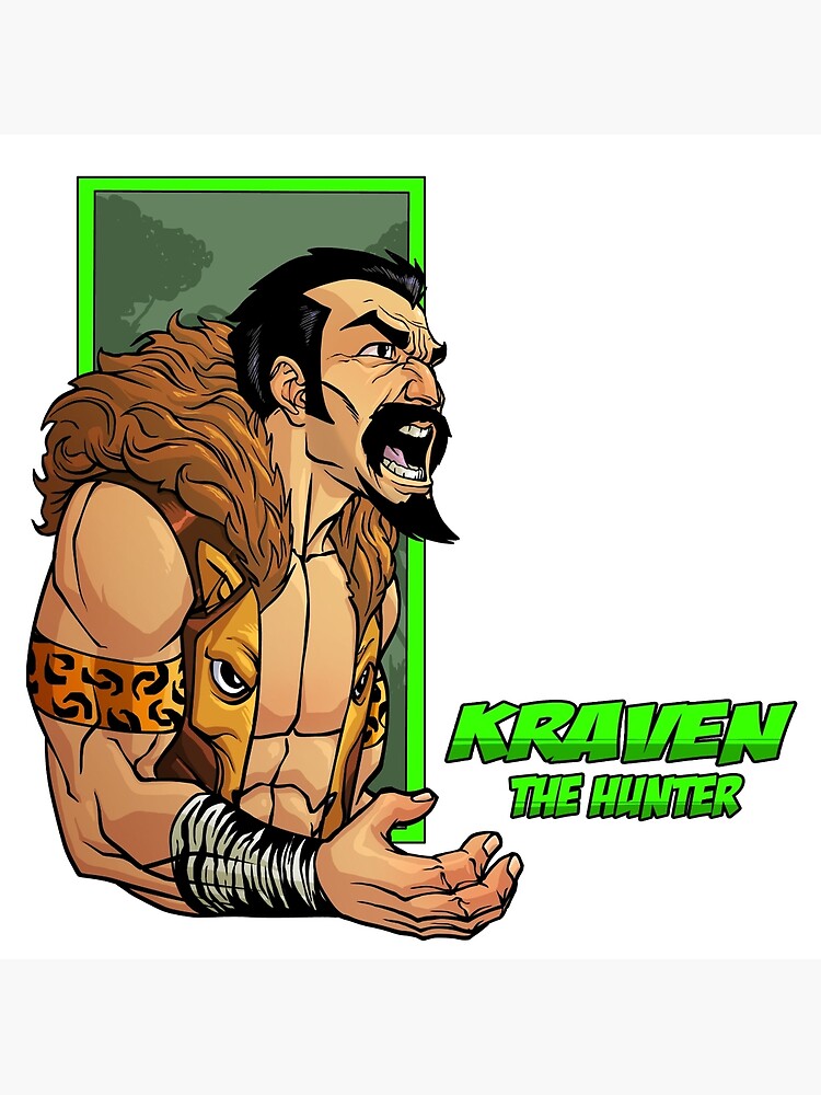 "Kraven the Hunter" Poster for Sale by dlxartist Redbubble