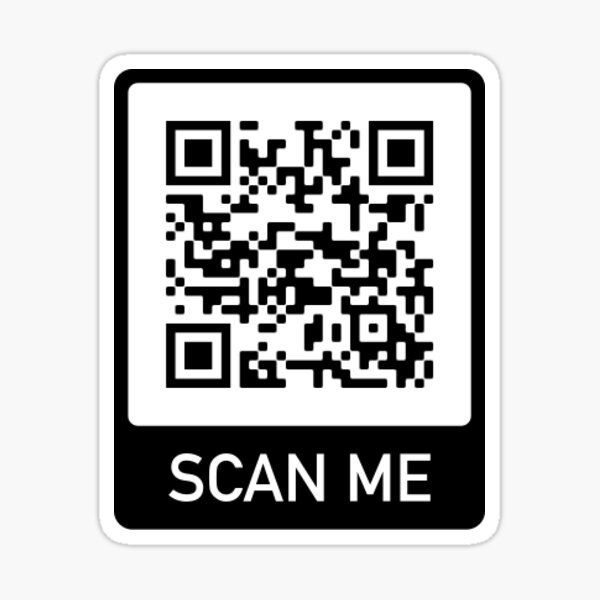 "Screaming Goat QR Code" Sticker for Sale by fheonix Redbubble