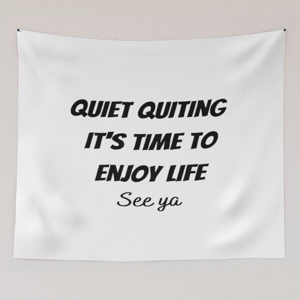 Item preview, Quiet Quitting designed and sold by Cameron Carter.