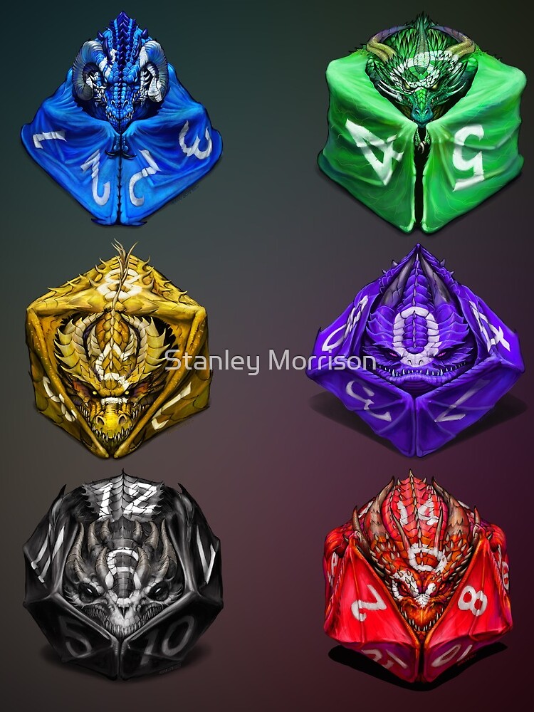 Dragon Dice by SMorrisonArt
