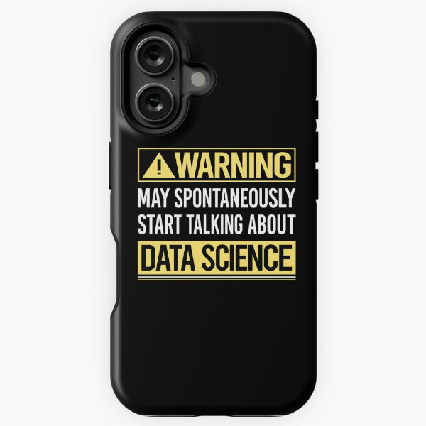 Artikel-Vorschau von Warnung vor Data Science, designt und verkauft von WrightTrouble.