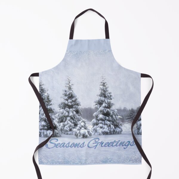 Artikelvorschau, Weihnachtsgrüße Schneebedeckte Bäume entworfen und verkauft von Kathy Weaver.