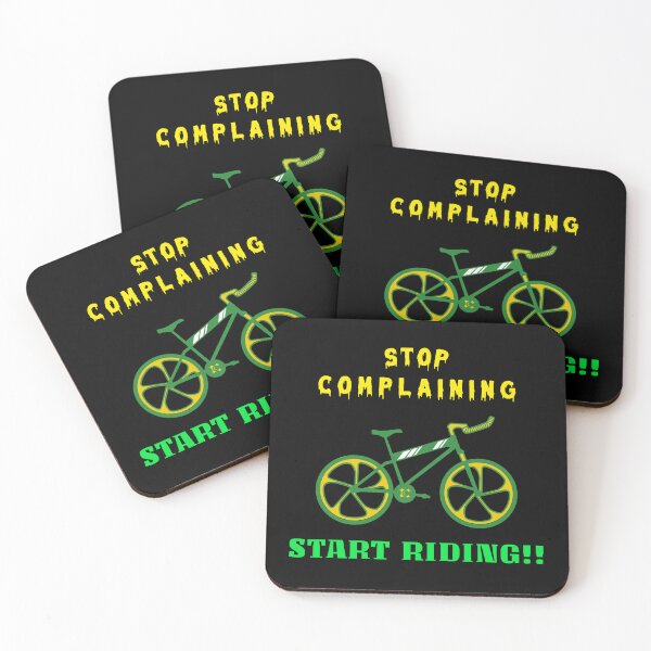 Item preview, STOP COMPLAINING - START RIDING designed and sold by MJ96-PRO.
