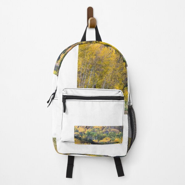 Item preview, 1900 Vintage Gas Pump Against the Mountains With Fall Color designed and sold by vagabondgal.