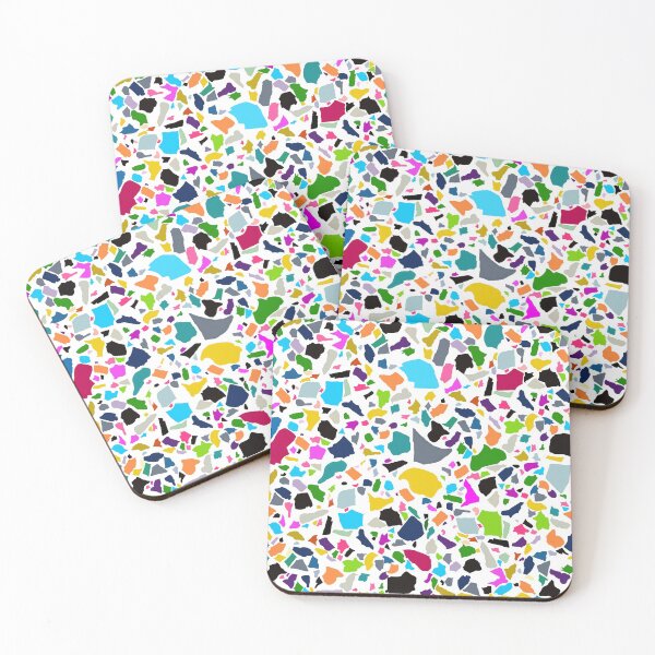 Item preview, Bright and Colorful Broken Tile Mosaic designed and sold by MelindaLedsome.