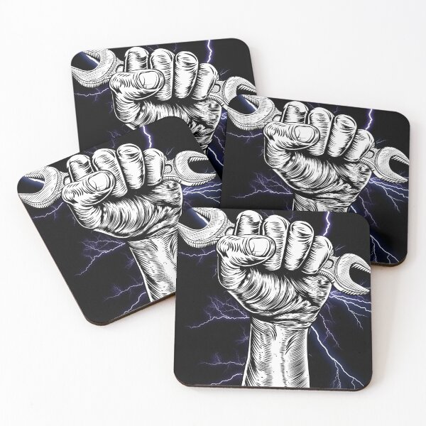 Item preview, Stand on the corner of the dream and fight Fist and spark resist fist designed and sold by Fumar3065.