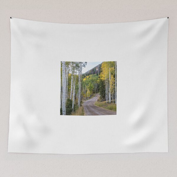 Item preview, Last Dollar Road With Fall Foliage designed and sold by vagabondgal.
