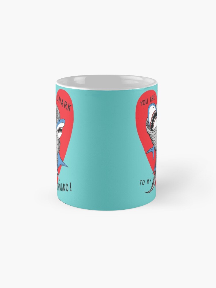 Alternate view of Shark To My Tornado Mug