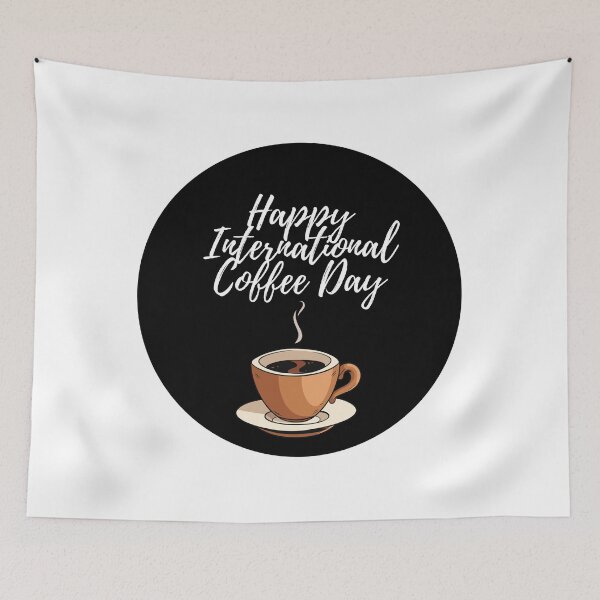 Item preview, Happy International Coffee Day - 1st of October designed and sold by PVSKI.