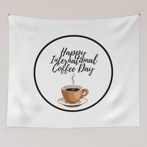 Item preview, Happy International Coffee Day - 1st of October designed and sold by PVSKI.