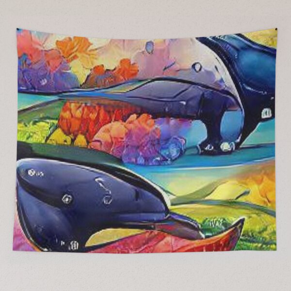 Item preview, blue whales designed and sold by Teixeira224.
