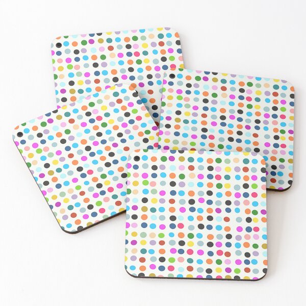 Item preview, Bright and Cheery Ink Drop Dots designed and sold by MelindaLedsome.