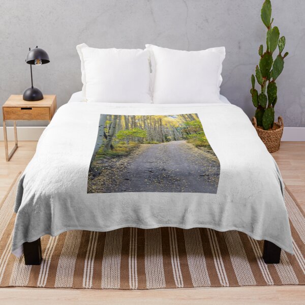 Item preview, A Yellow Tunnel of Aspen on Last Dollar Road in Telluride, CO designed and sold by vagabondgal.
