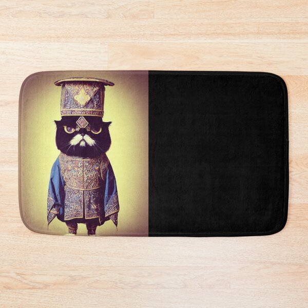 Item preview, anthropomorphic persian cat portrait - persian cat in traditional clothing v2 designed and sold by Catator.