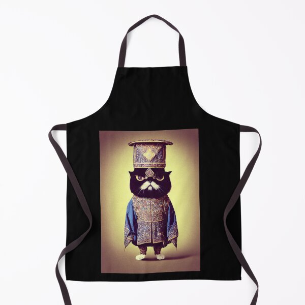 Item preview, anthropomorphic persian cat portrait - persian cat in traditional clothing v2 designed and sold by Catator.