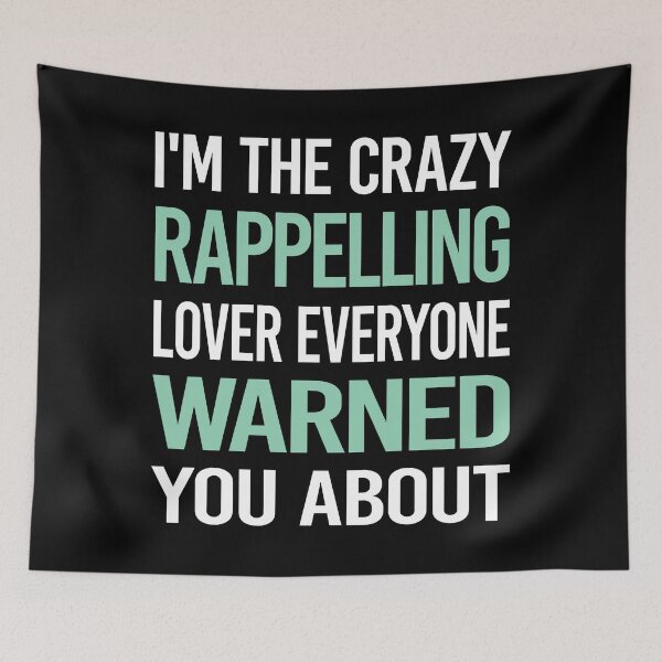 Item preview, Crazy Lover Rappelling Rappel designed and sold by BimBamFrank.