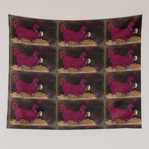 Item preview,  Mr Pig Abstract paint. designed and sold by Forfarlass.