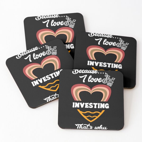 Item preview, Because I love investing, that's why...V3.  designed and sold by Chakilogy.