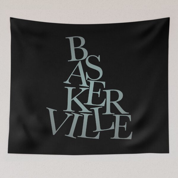 Item preview, Baskerville #2 v.1 designed and sold by x1brett.