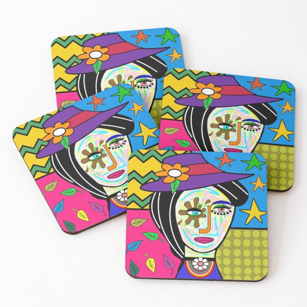 Item preview, Lady with Hat Art Face designed and sold by jantulov.